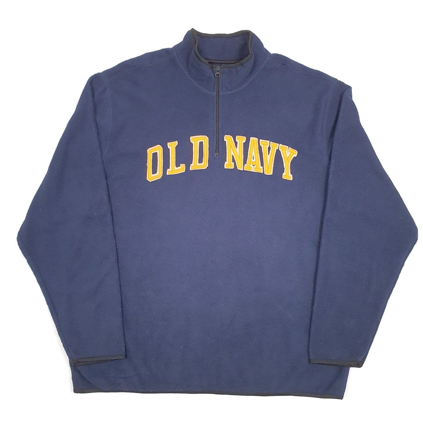 Old Navy Quarter Zip Fleece XL Navy