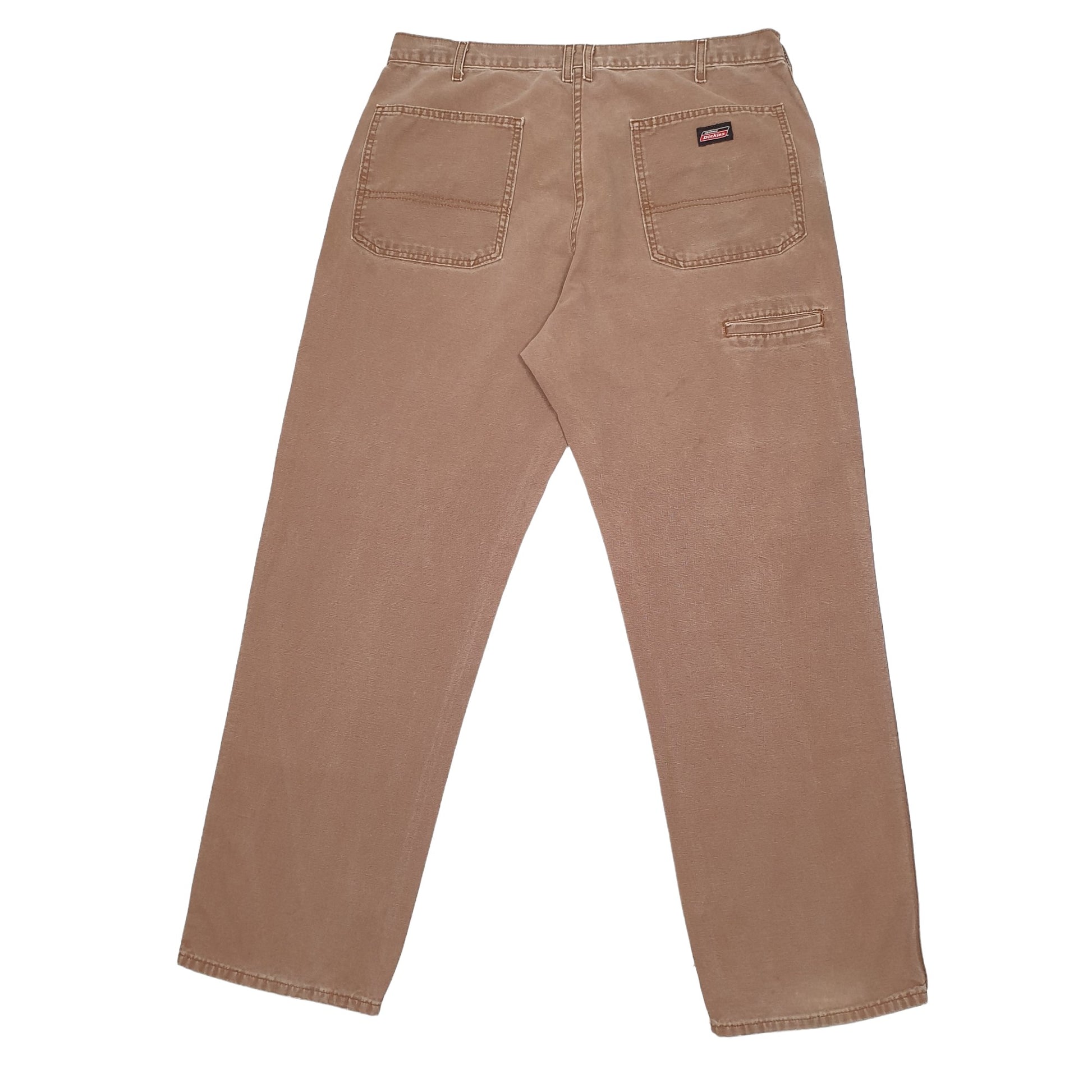Mens Brown Dickies  Carpenter Trousers
