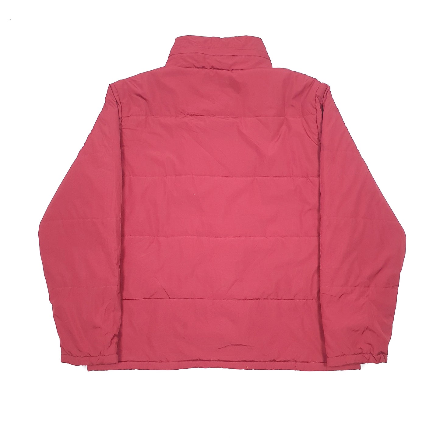 Womens Reebok Puffer Jacket Red