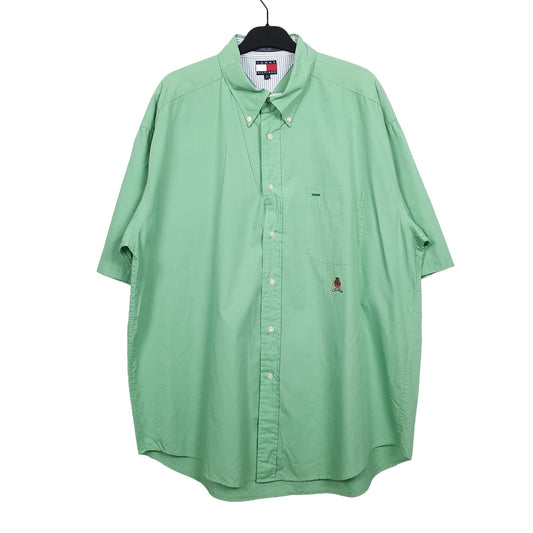 Tommy Hilfiger Short Sleeve Regular Fit Shirt Green