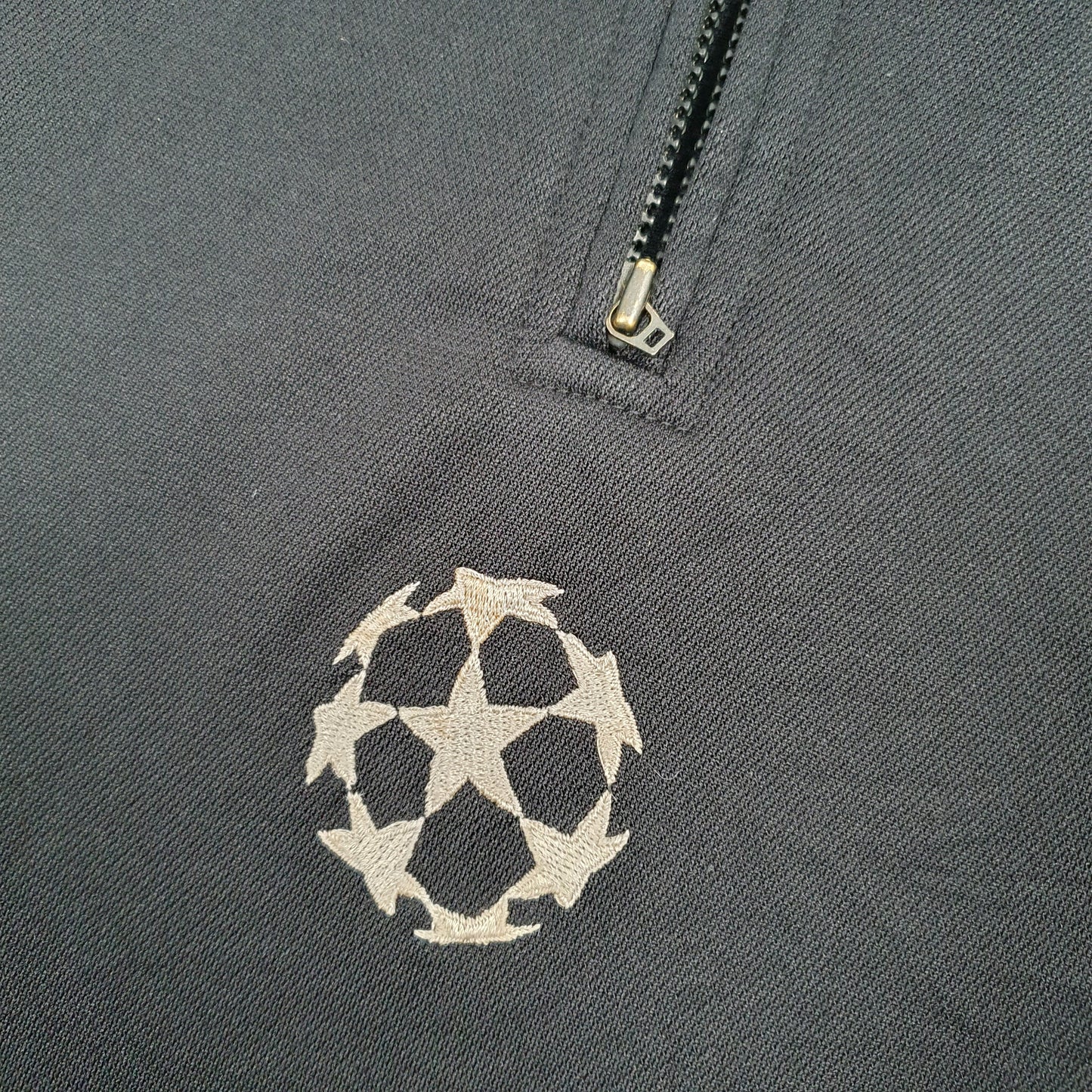 Adidas Uefa Climate Champions League Quarter Zip L Black