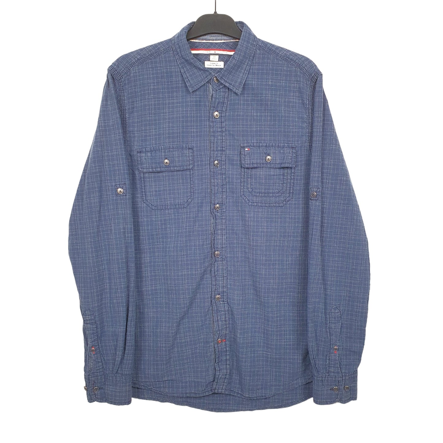 Tommy Hilfiger Long Sleeve Regular Fit Shirt Blue
