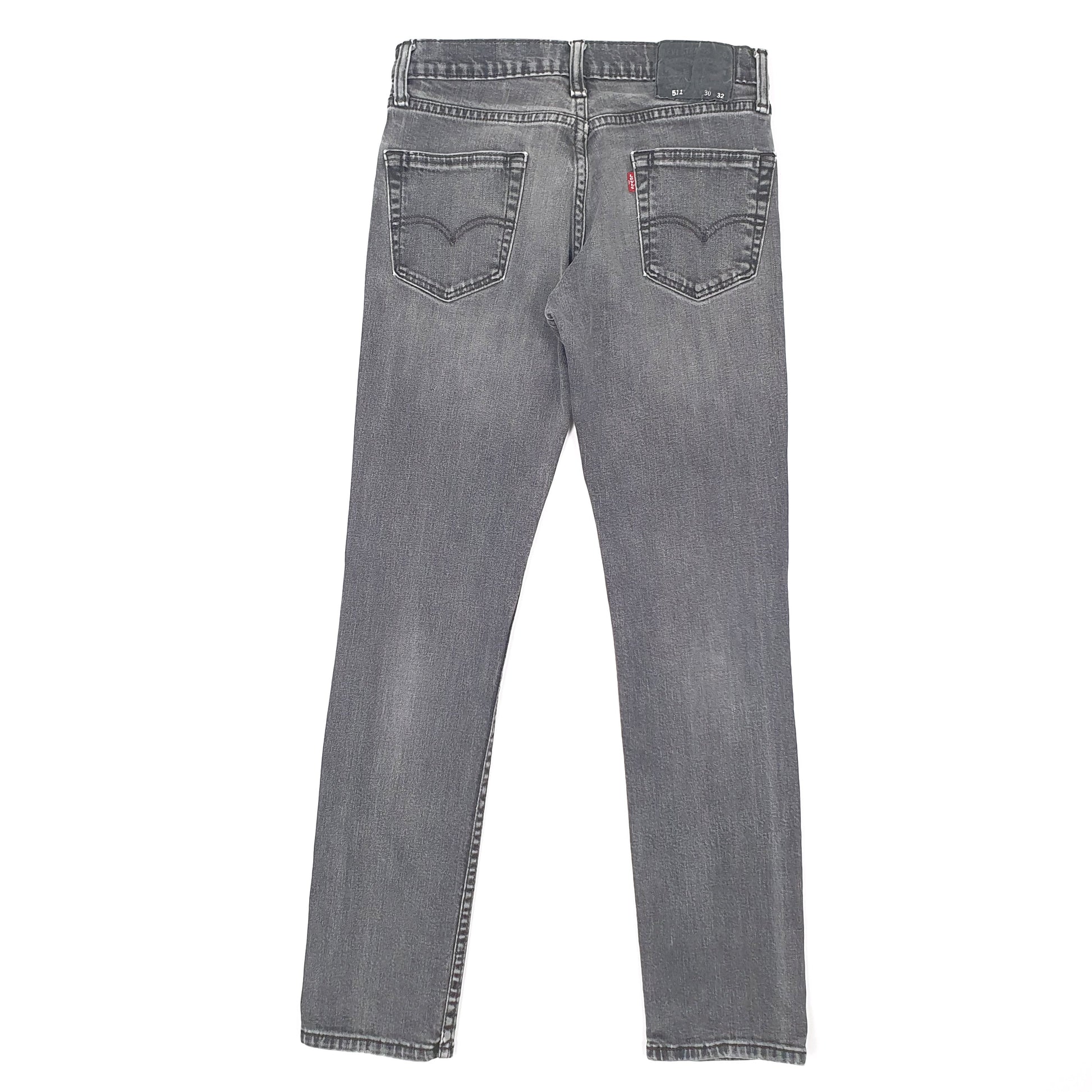 Levis 511 Slim Fit Jeans W29 L31 Grey