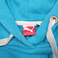 Womens Turquoise Puma  Hoodie Jumper