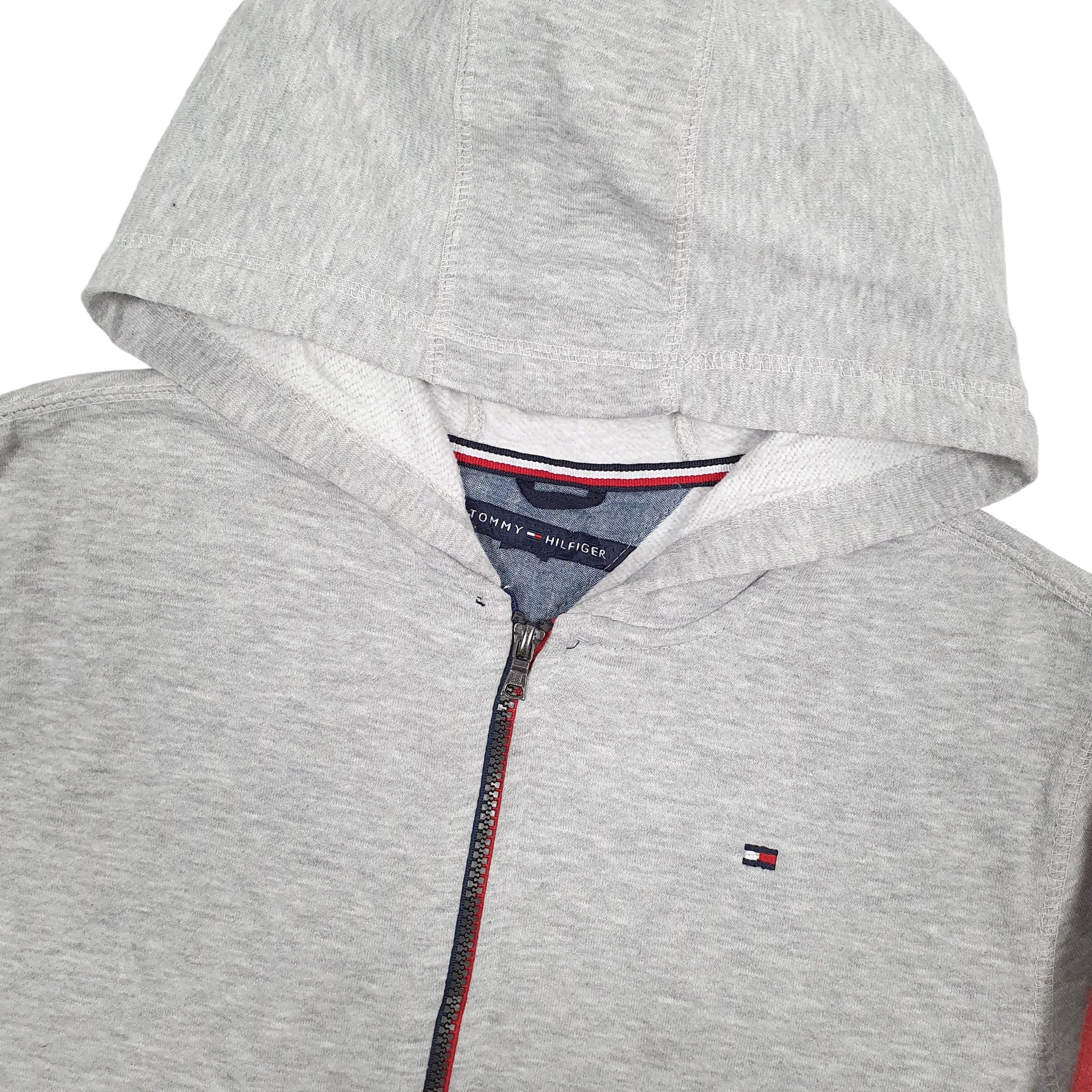 Mens Grey Tommy Hilfiger  Full Zip Jumper