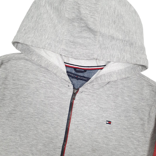 Mens Grey Tommy Hilfiger  Full Zip Jumper