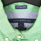 Tommy Hilfiger Long Sleeve Regular Fit Gingham Shirt Green