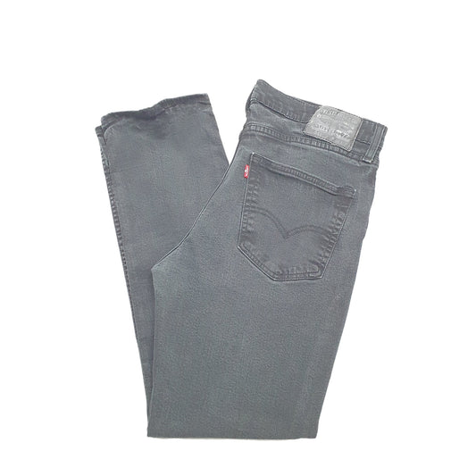 Levis 511 Slim Fit Jeans W36 L30 Black