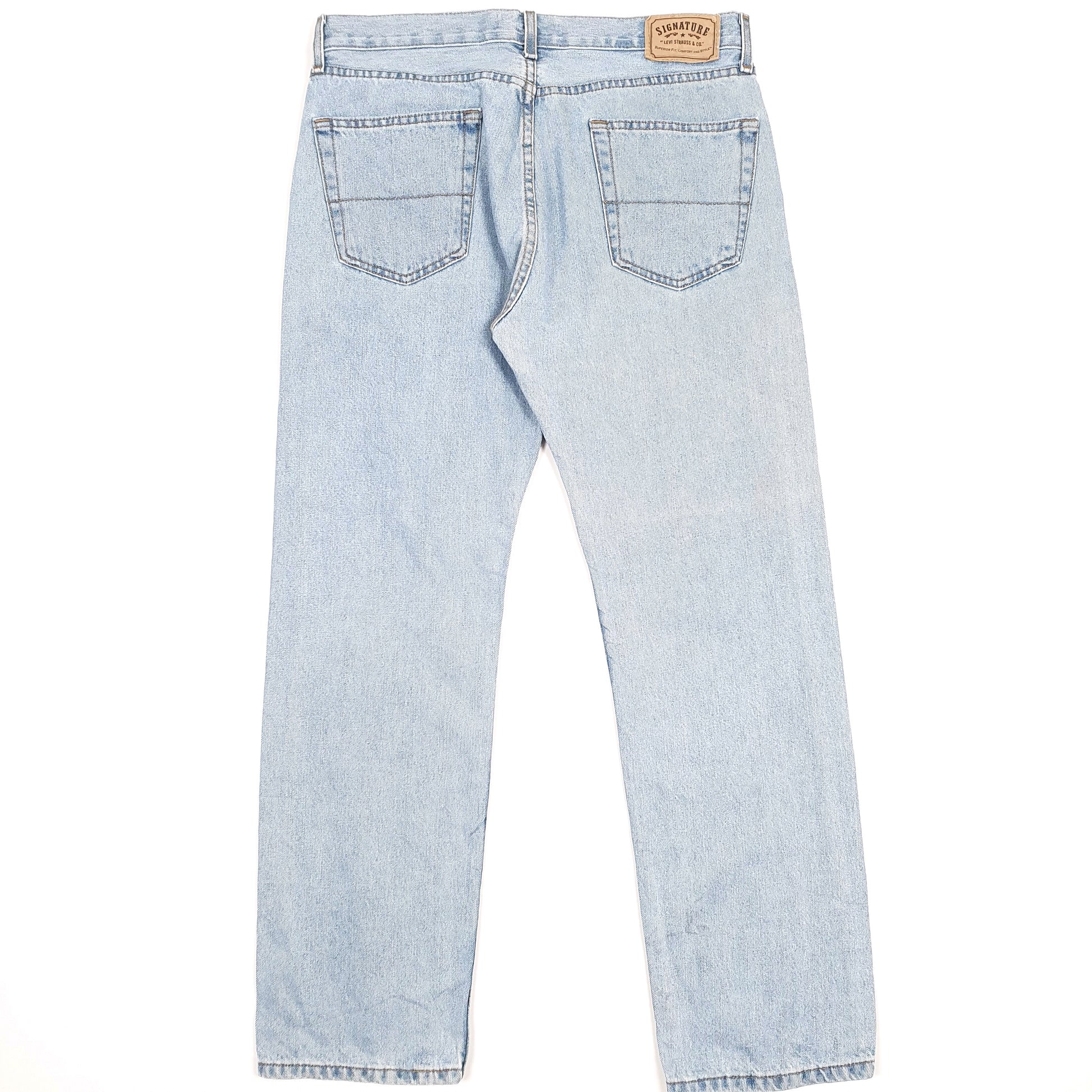Levis Signature Regular Fit Jeans W34 L30 Blue