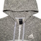 Mens Grey Adidas  Full Zip Jumper