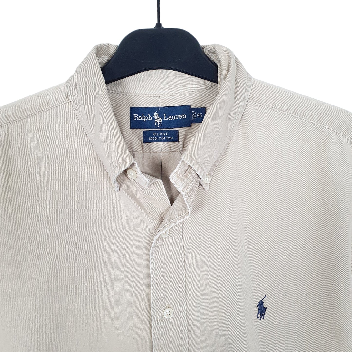Ralph Lauren Short Sleeve Blake Fit Shirt Beige