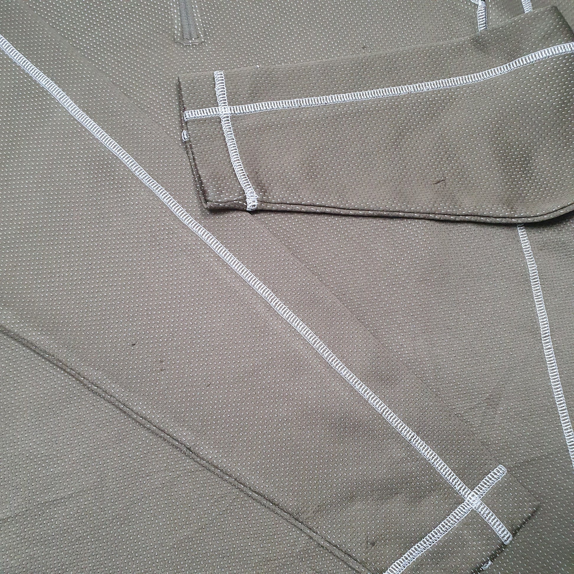 Mens Khaki Nike Golf Therma Fit Fritolay Quarter Zip Jumper