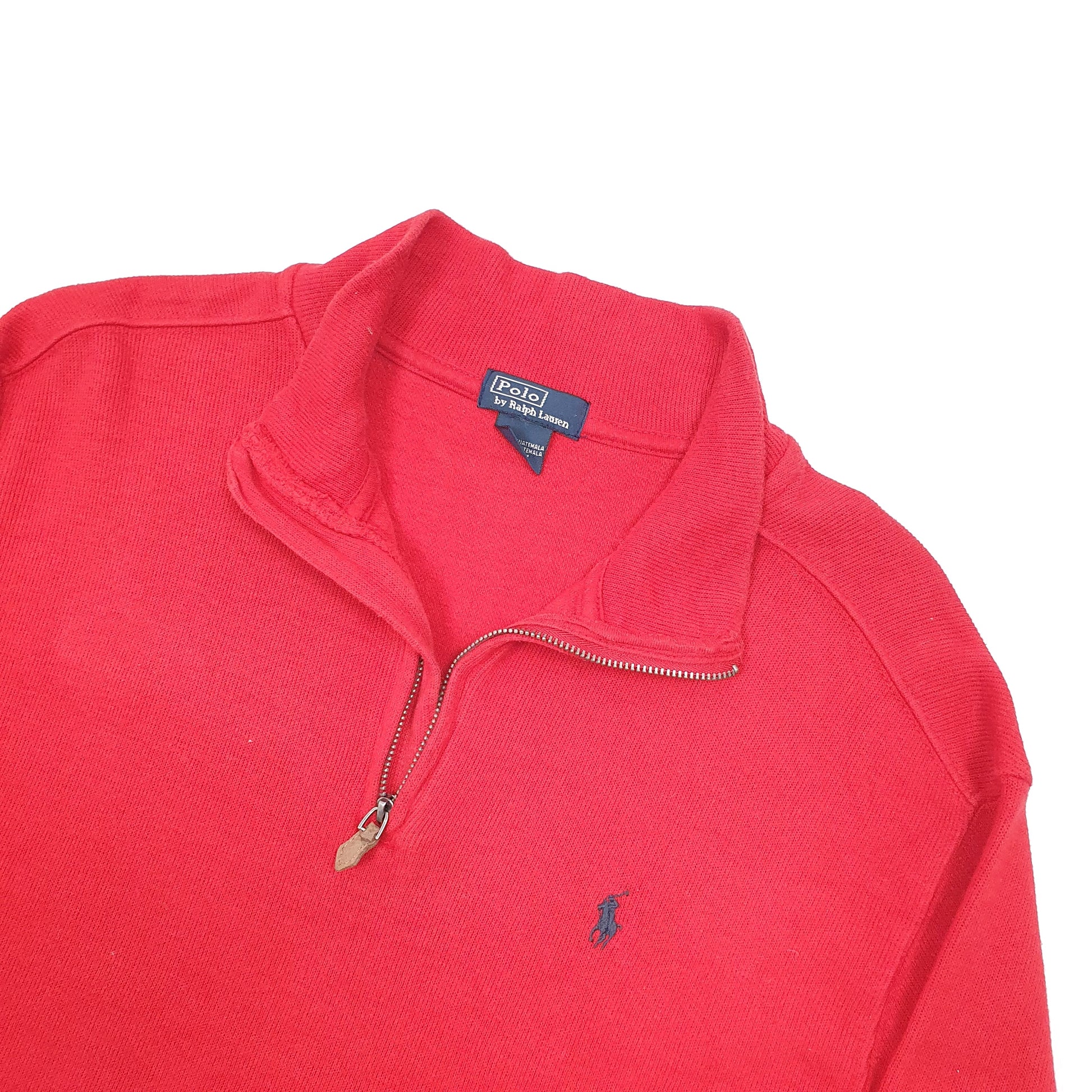 Polo Ralph Lauren Quarter Zip S Red
