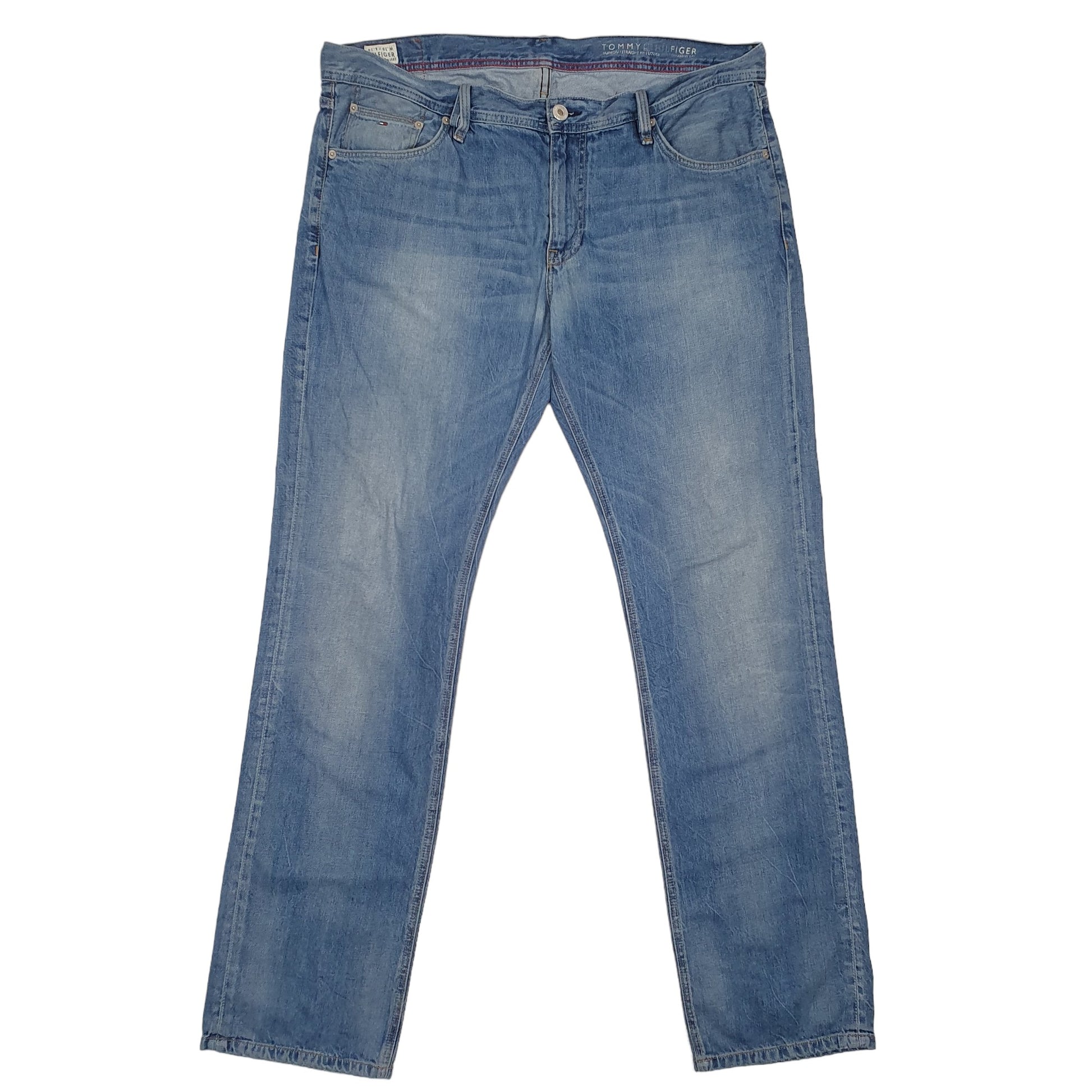 Mens Blue Tommy Hilfiger Low Hudson JeansW38 L36