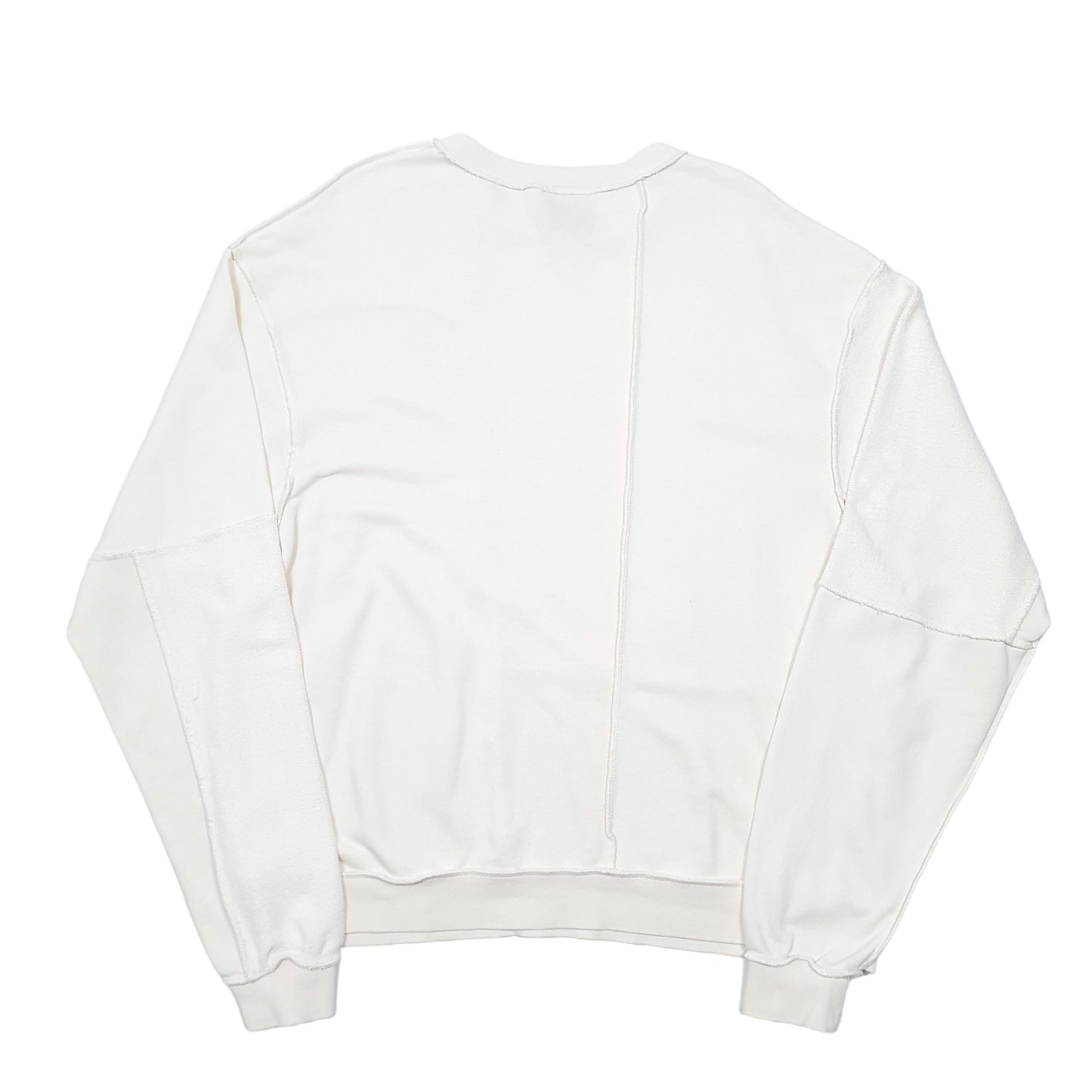 Mens Cream Nike  Crewneck Jumper