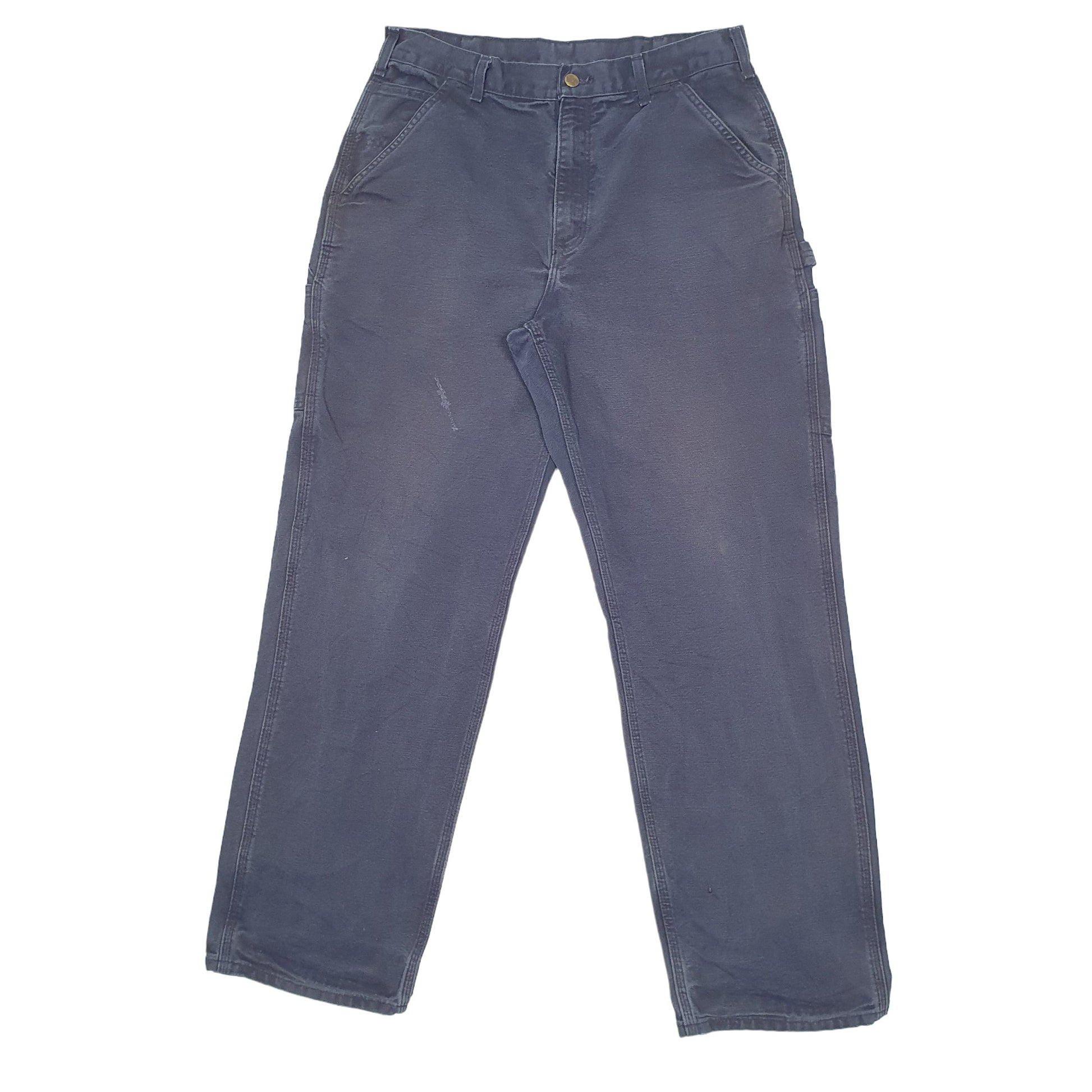 Mens Black Carhartt  Carpenter Trousers