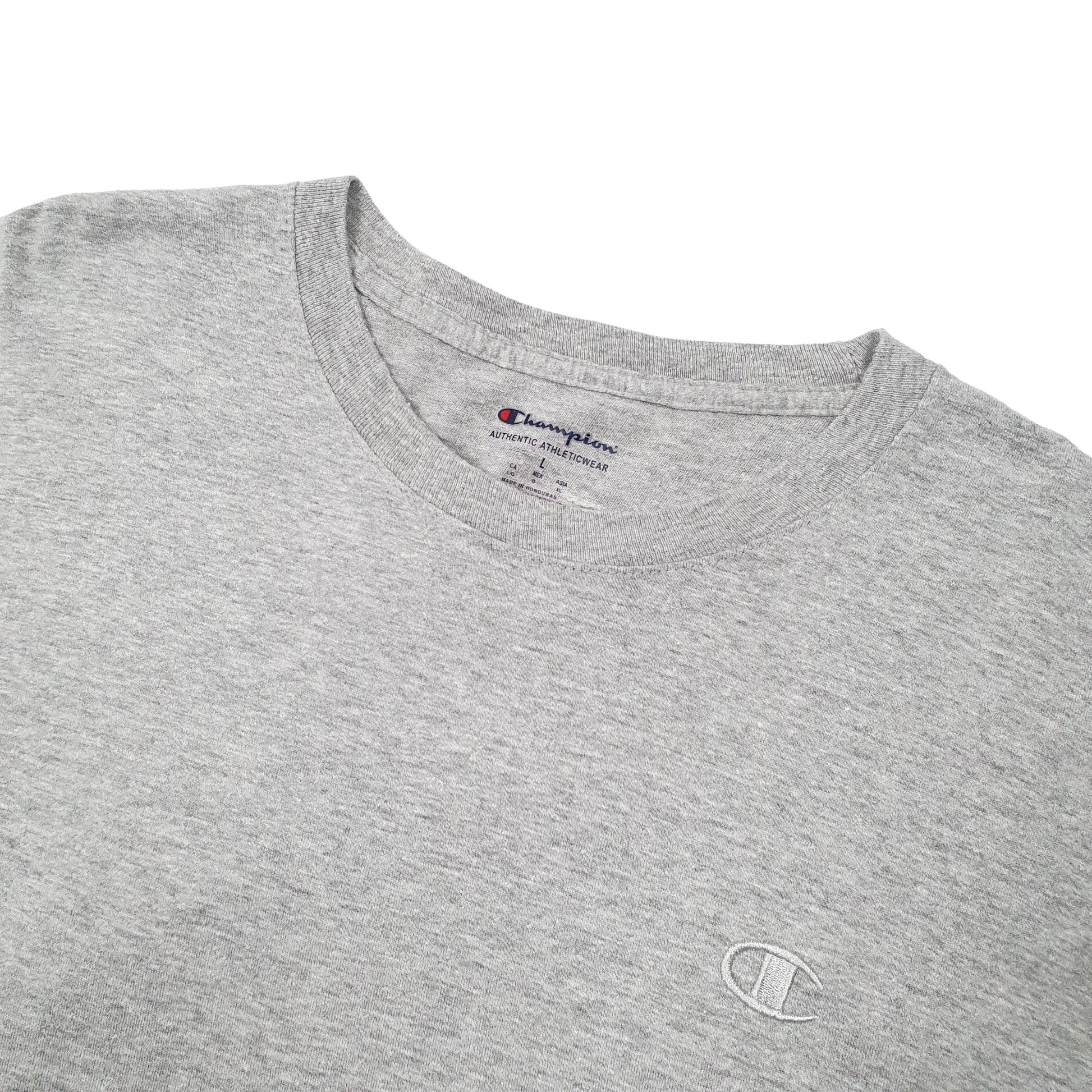 Champion Short Sleeve T Shirt Grey