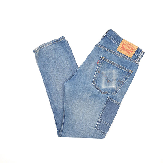 Levis 502 Regular Fit Altered side pockets Jeans W34 L29 Blue