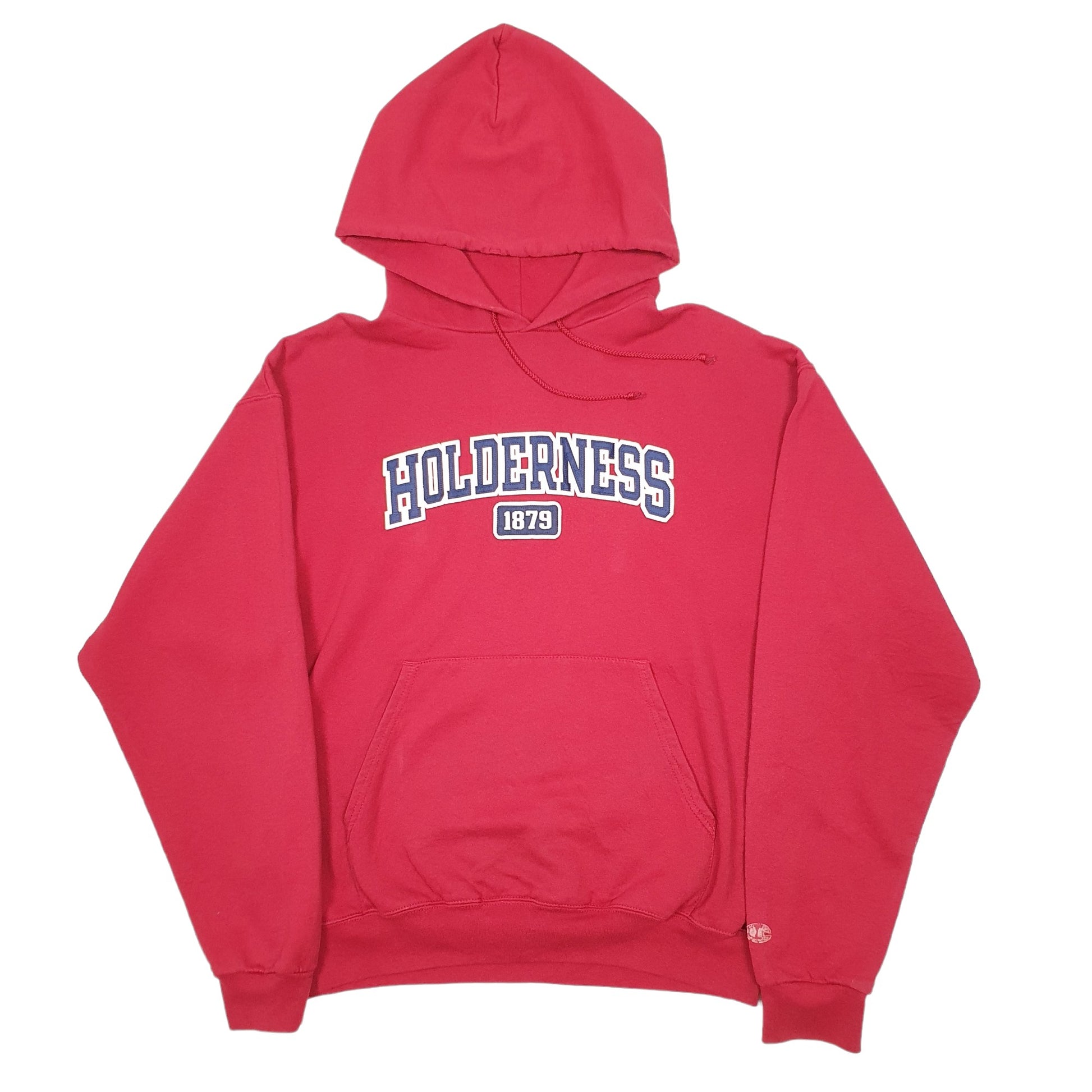 Mens Red Champion Holderness Hoodie Jumper