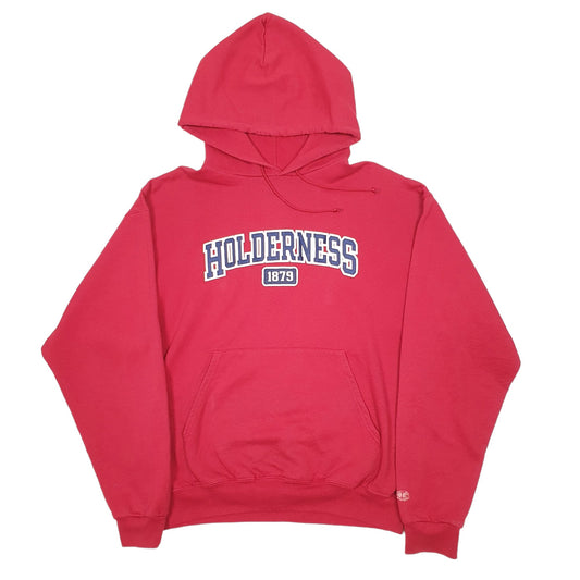 Mens Red Champion Holderness Hoodie Jumper
