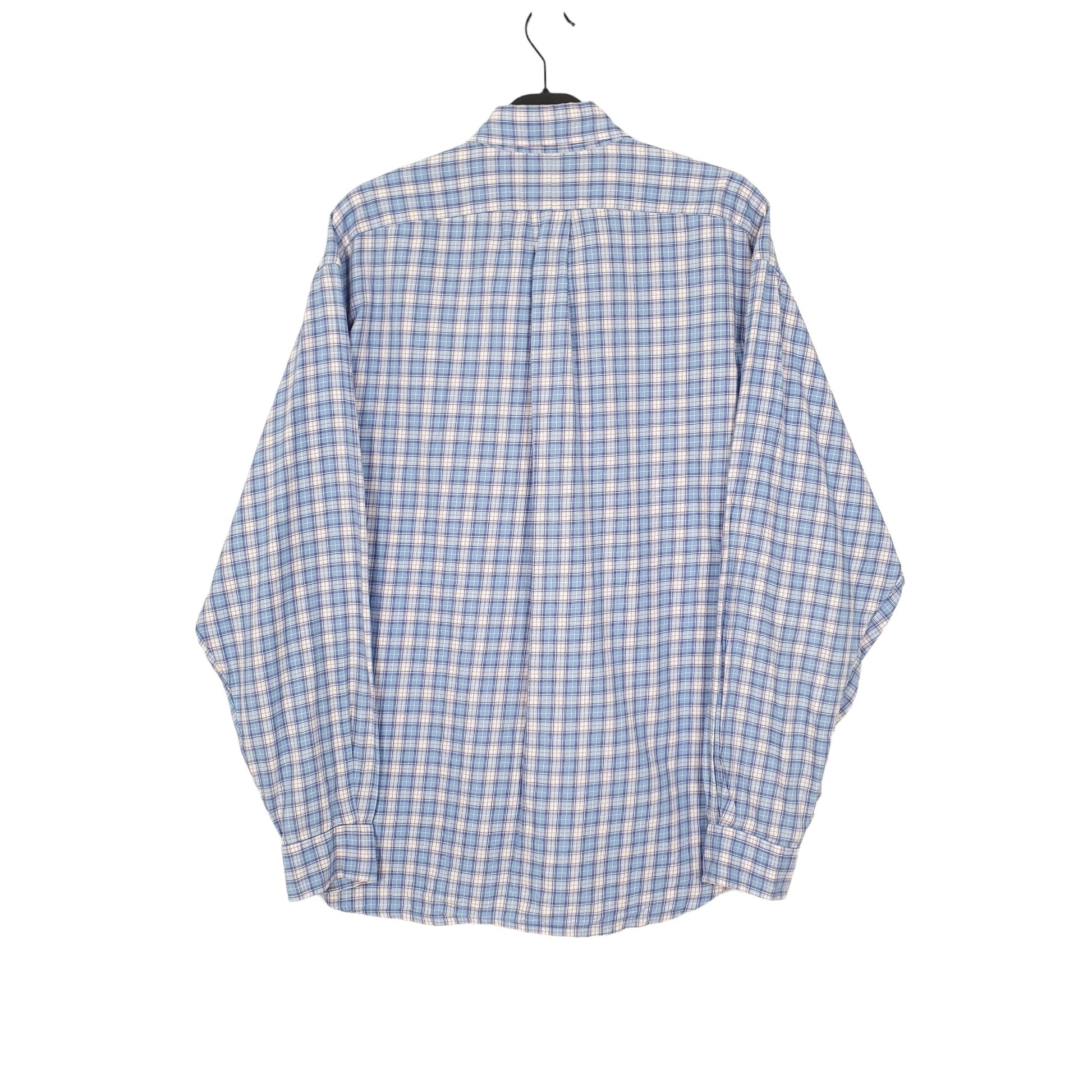 Ralph Lauren Long Sleeve Blake Fit Check Shirt Blue