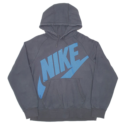 Mens Black Nike Spellout Hoodie Jumper