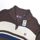 Chaps Quarter Zip XL Brown