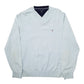 Mens Blue Tommy Hilfiger  Crewneck Jumper