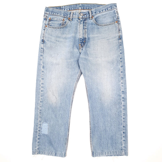 Mens Blue Levis  505 JeansW34 L25