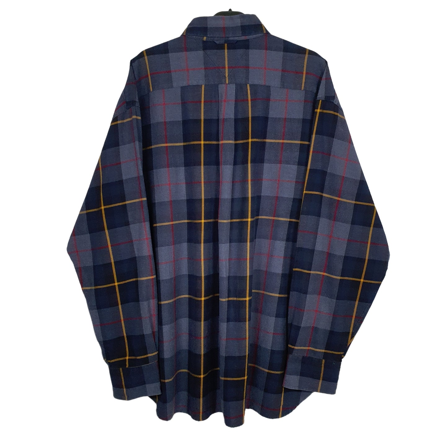 Tommy Hilfiger Long Sleeve Regular Fit Check Shirt Blue