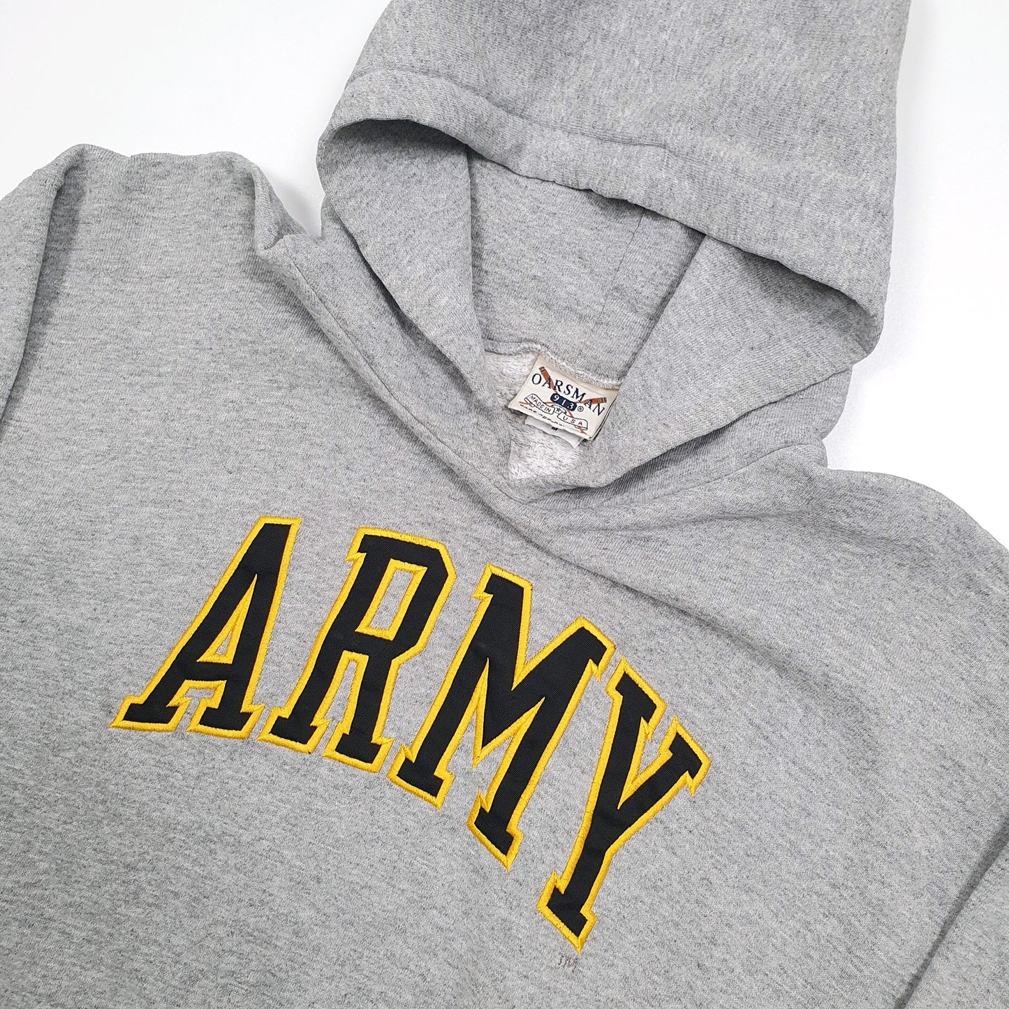 Oarsman US Army Hoodie M Grey