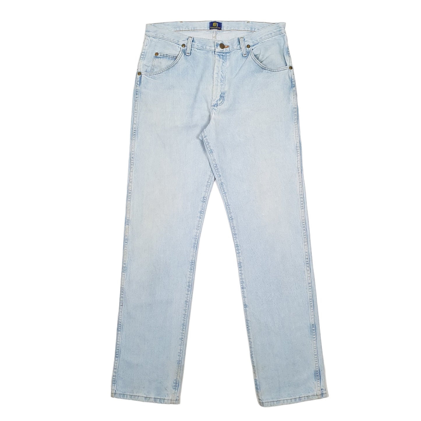 Wrangler Straight Regular Fit Jeans W34 L34 Blue