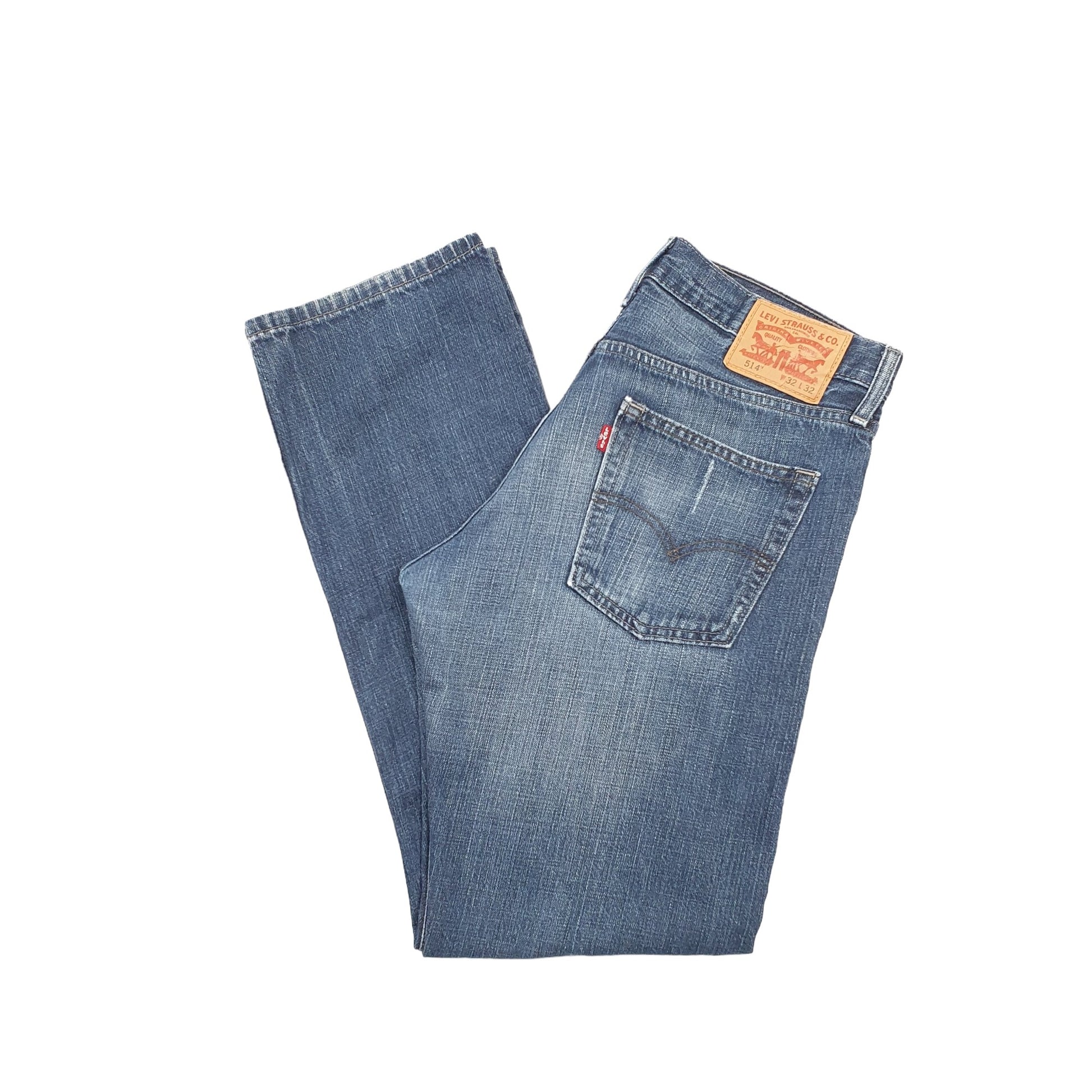 Levis 514 Straight Fit Jeans W32 L31 Blue