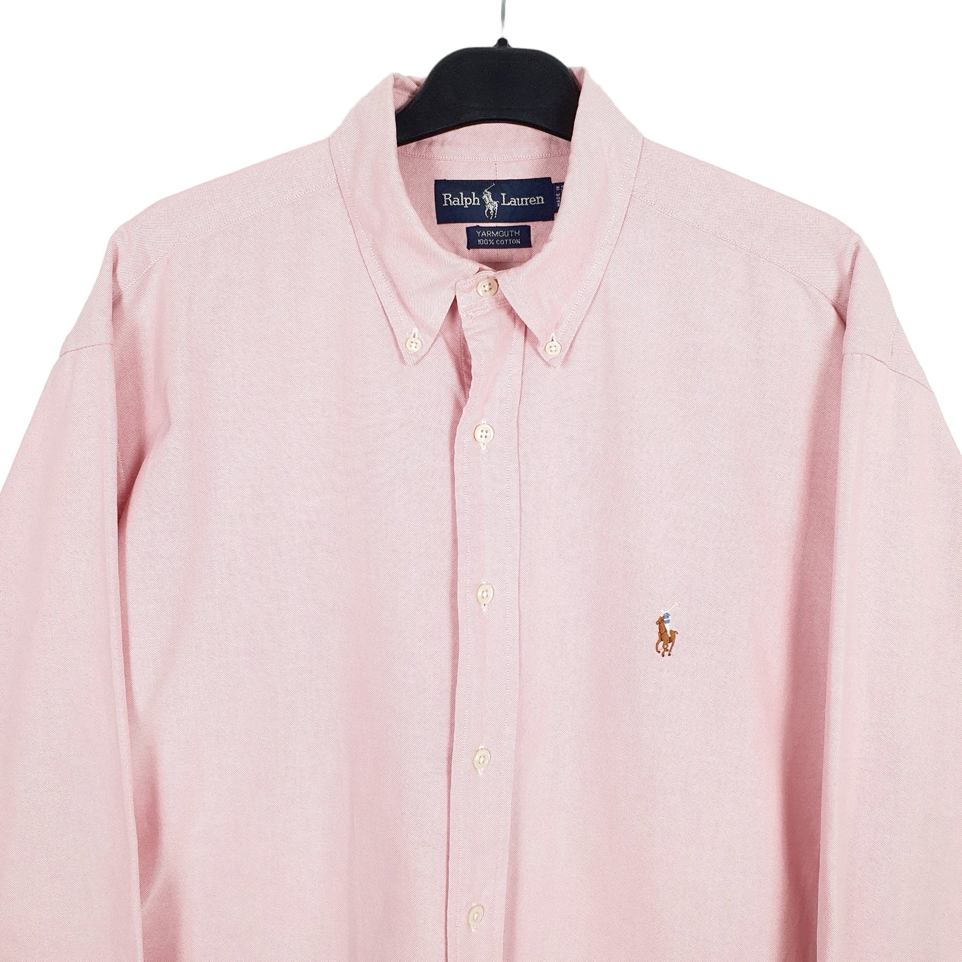 Ralph Lauren Long Sleeve Yarmouth Fit Shirt Pink
