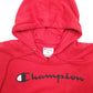 Mens Red Champion  Hoodie Jumper