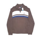 Chaps Quarter Zip XL Brown