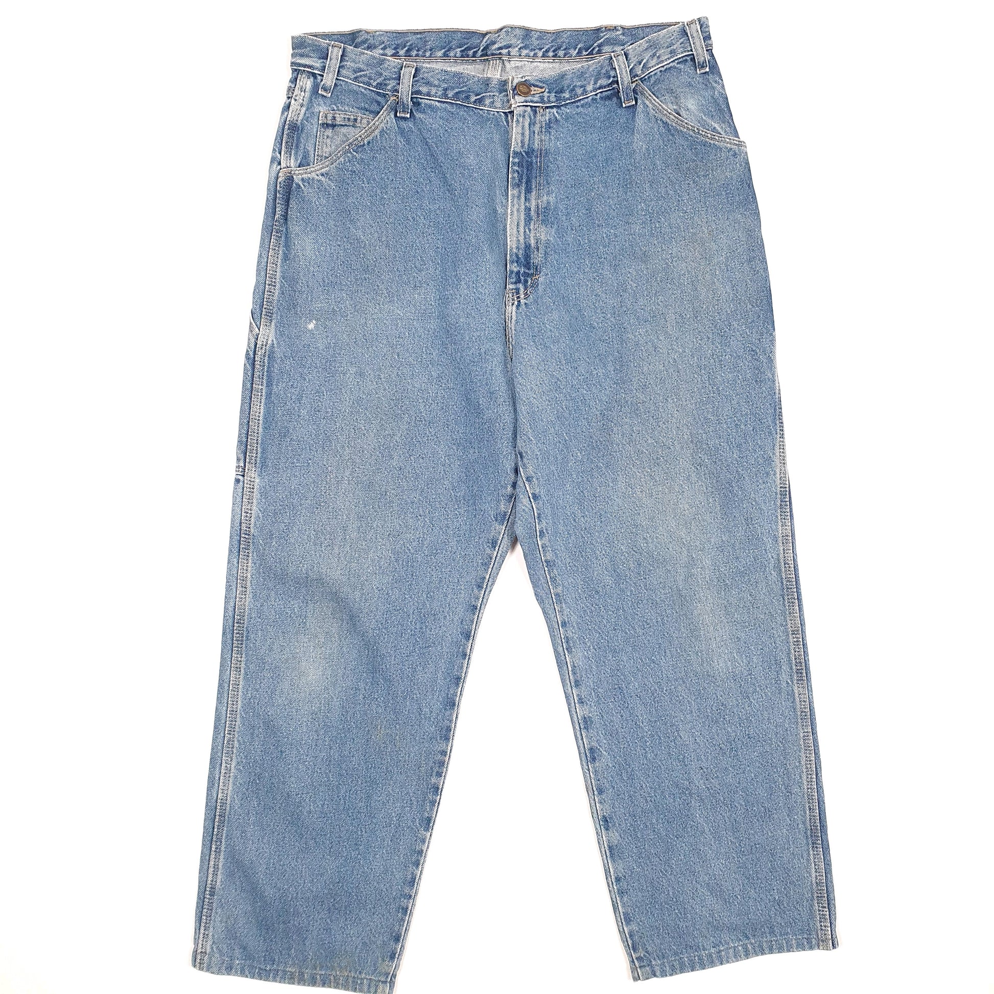Dickies Casual Loose Fit Carpenter Jeans W36 L26 Blue
