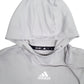 Womens Grey Adidas Mission Saints California Womens Basketball Hoodie Jumper
