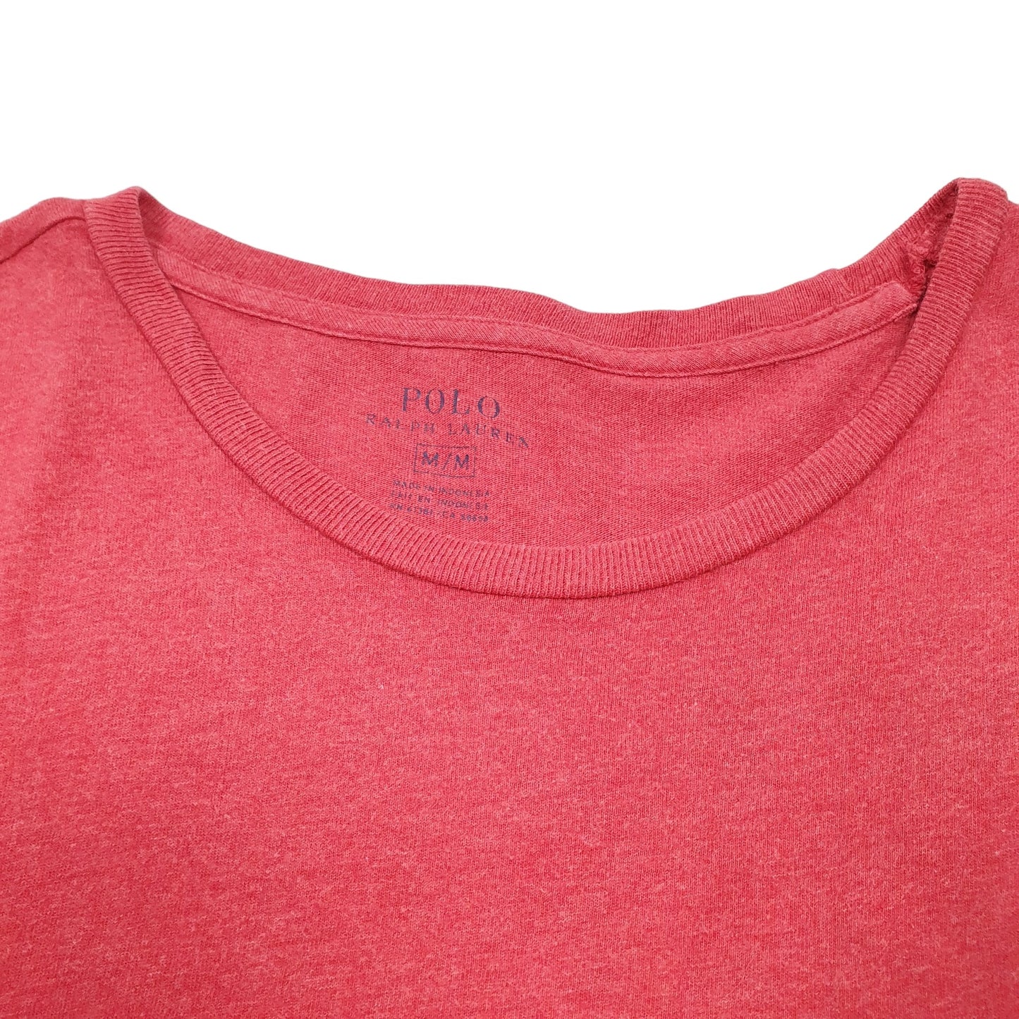 Mens Red Polo Ralph Lauren  Long Sleeve T Shirt