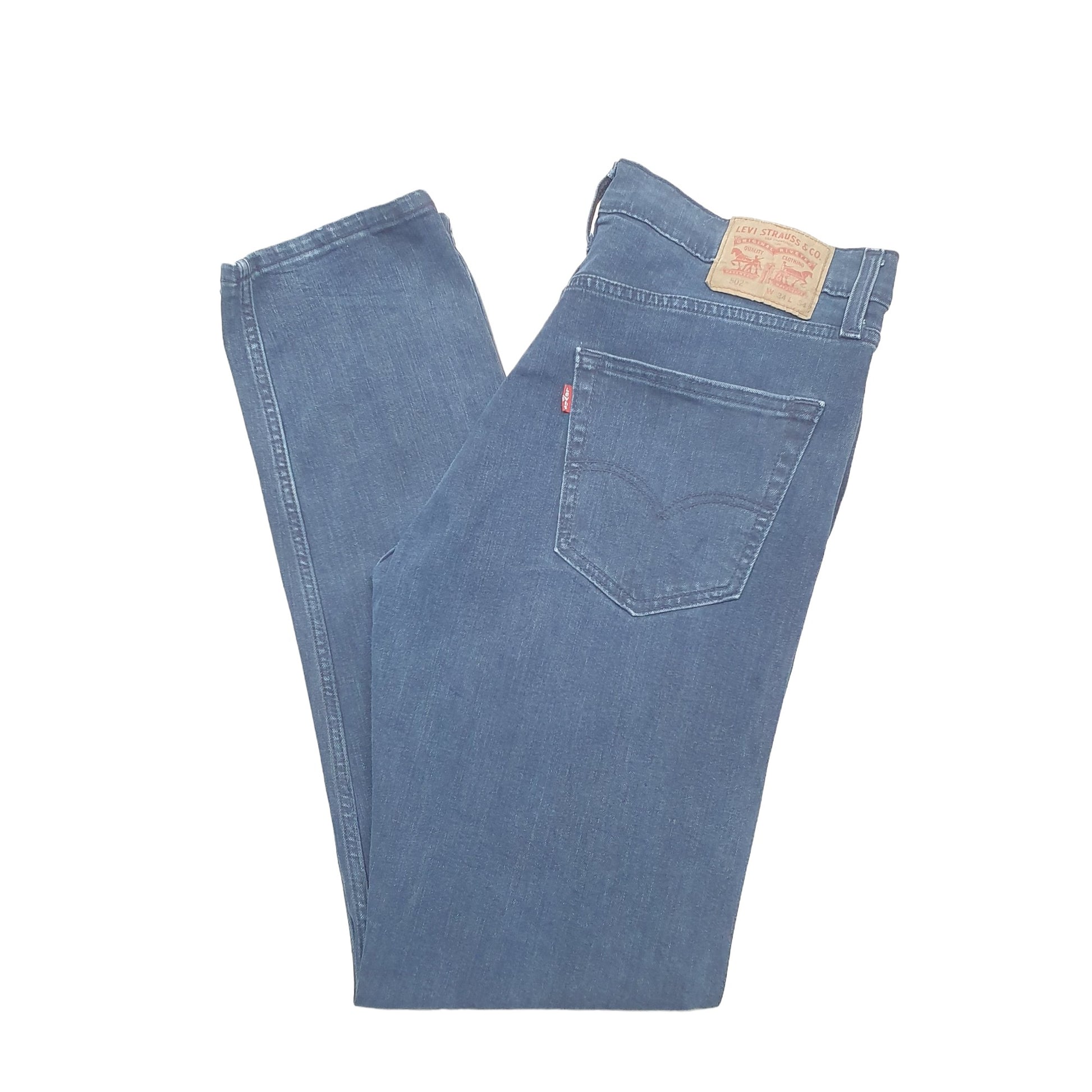 Levis 502 Regular Fit Jeans W34 L32 Blue