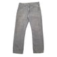 Levis 513 Slim Fit Jeans W32 L28 Grey