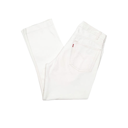 Levis Casual Tapered Fit Jeans UK10 White