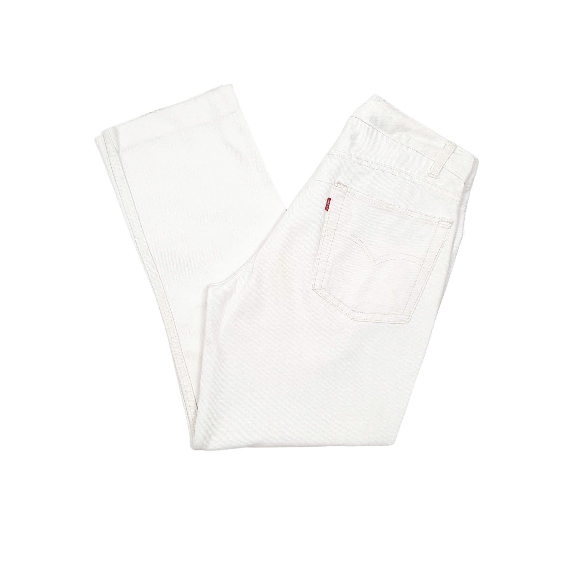 Levis Casual Tapered Fit Jeans UK10 White