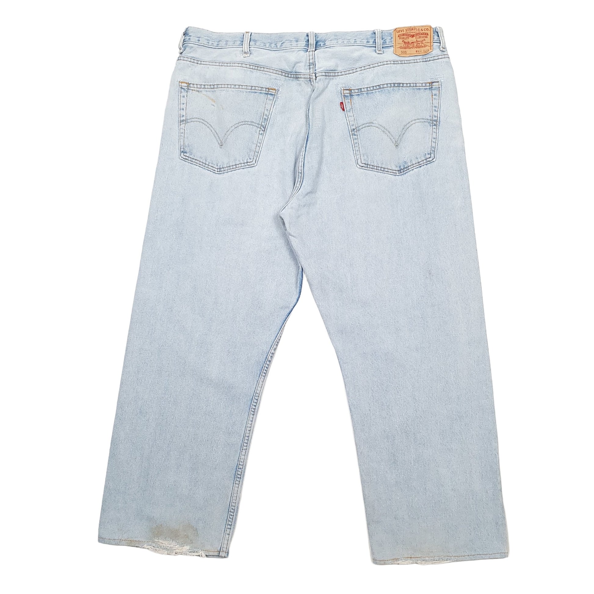 Levis 505 Regular Fit Jeans W44 L29 Blue