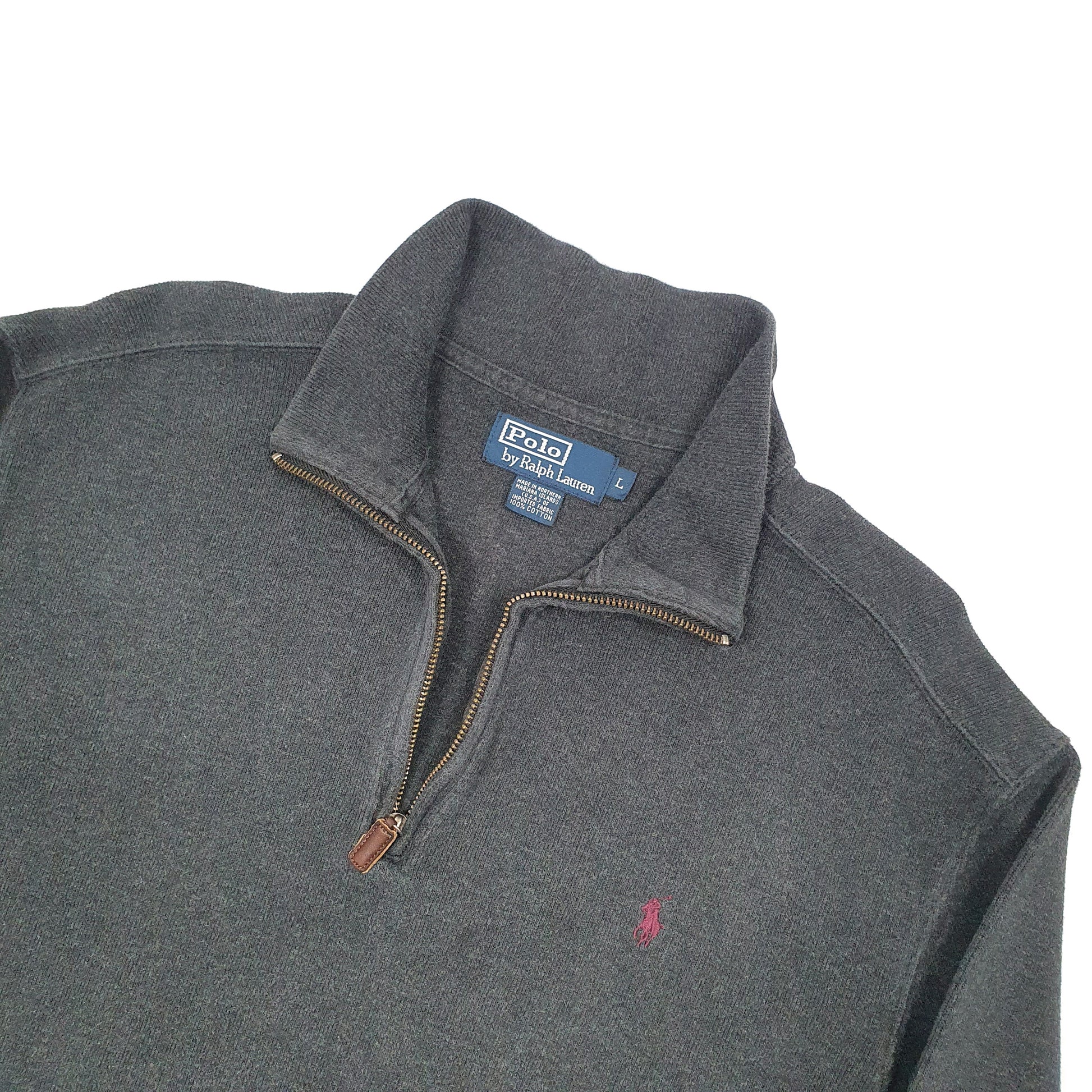 Polo Ralph Lauren Quarter Zip L Grey