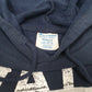 Womens Navy Champion Yale University Cropped Reverse Weave Hoodie Jumper