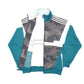 Mens Green Adidas Retro Windbreaker Tracksuit Top Coat