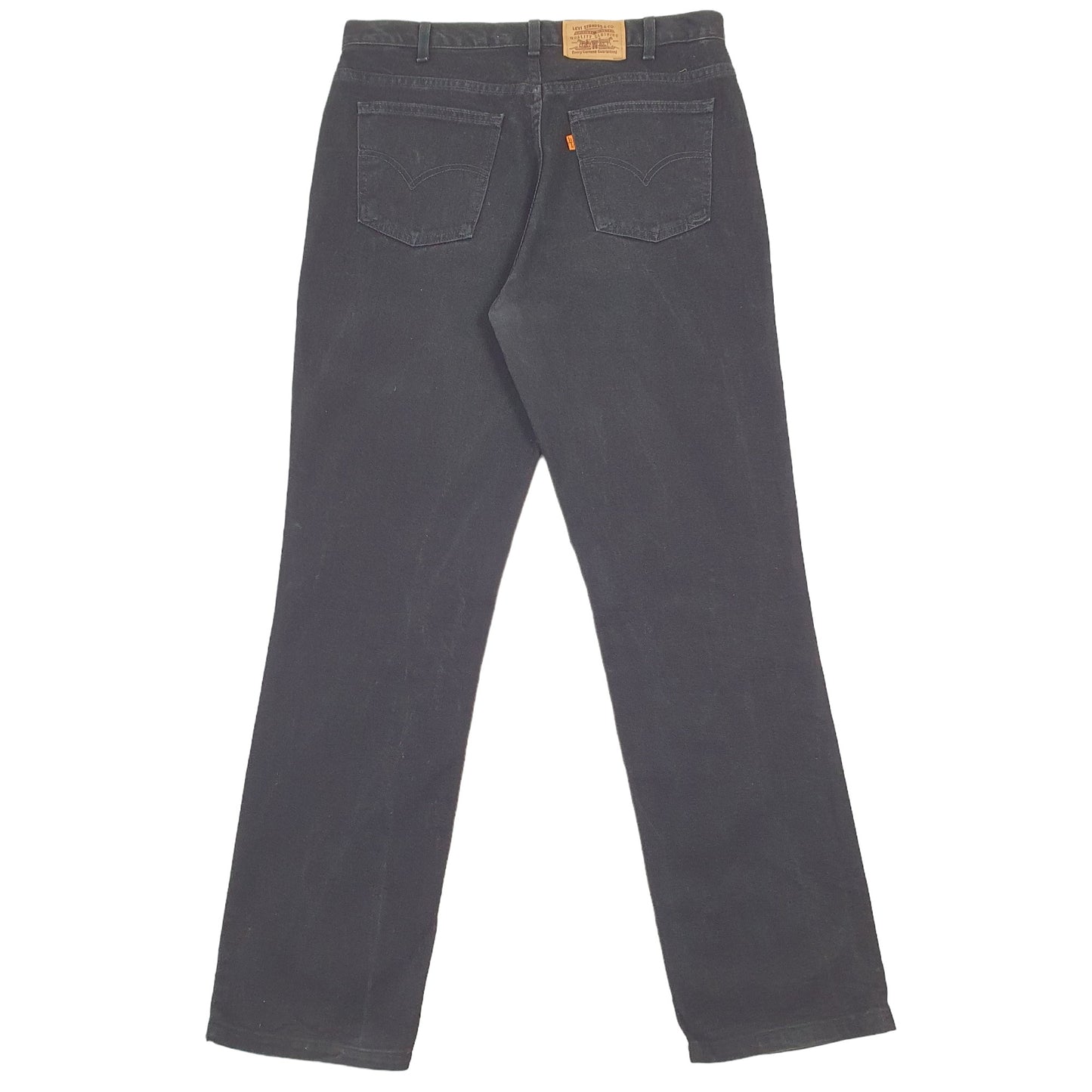 Levis Orange Tab Regular Fit Jeans W36 L33 Black