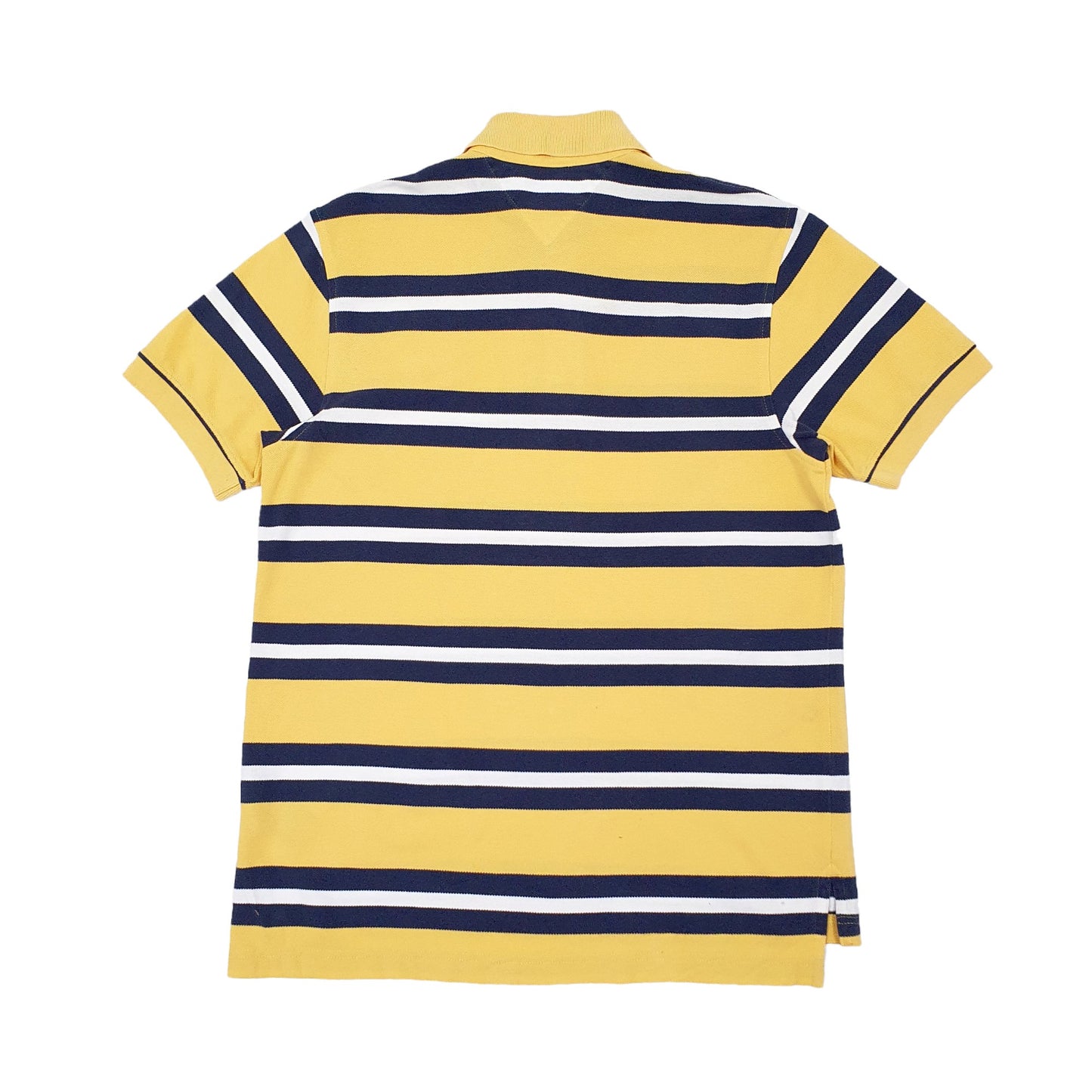 Mens Yellow Tommy Hilfiger  Short Sleeve Polo Shirt