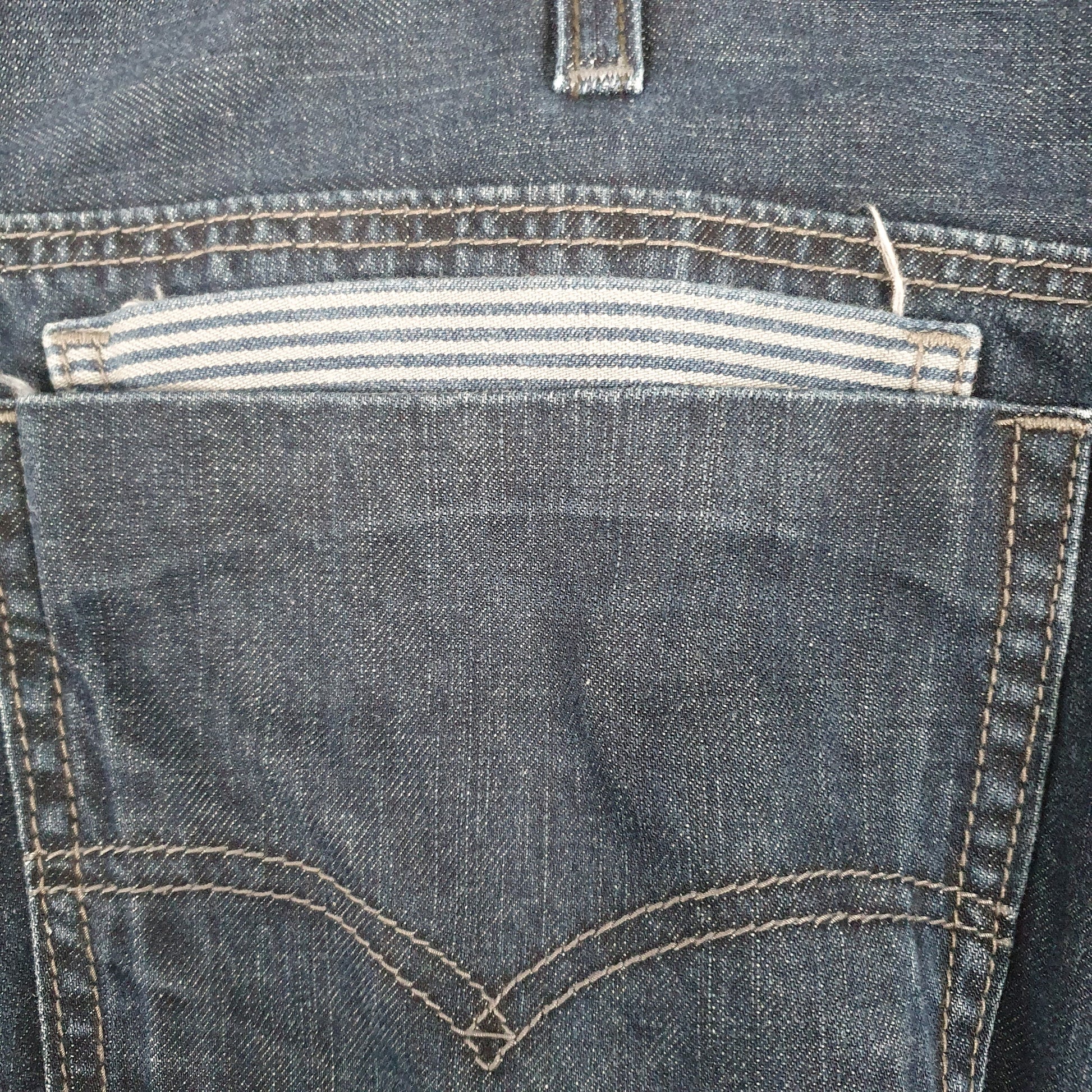 Levis 569 Loose Fit Jeans W42 L30 Navy